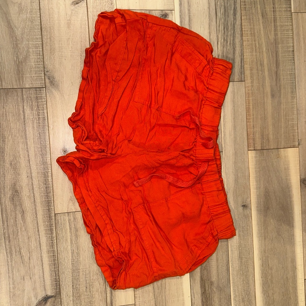 Women's Orange Shorts